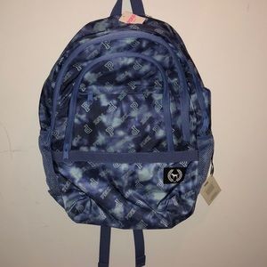 New pink backpack with tags